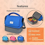 Lunchbots Duplex Lunch Bag - Royal