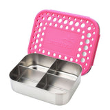 Lunchbots Medium Quad Bento Lunchbox 600ml - Pink