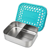 Lunchbots Medium Trio Bento Lunchbox 600ml - Aqua