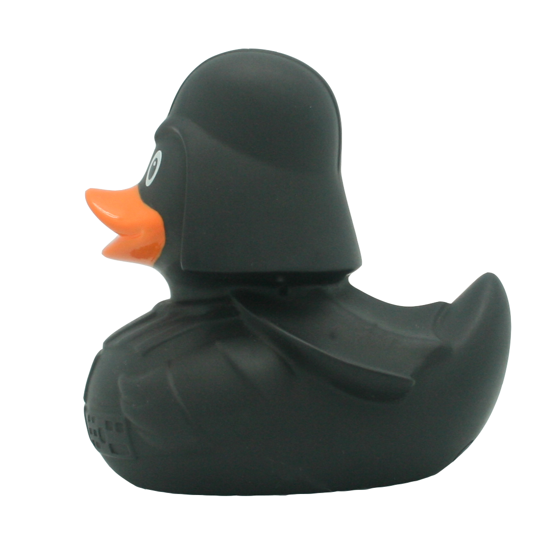 Lilalu Bath Toy Black Star Duck - Black