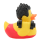 Lilalu Bath Toy Bodybuilder Duck - Red & Yellow