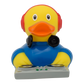 Lilalu Bath Toy Dj Duck - Blue & Yellow