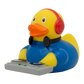 Lilalu Bath Toy Dj Duck - Blue & Yellow