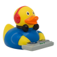 Lilalu Bath Toy Dj Duck - Blue & Yellow