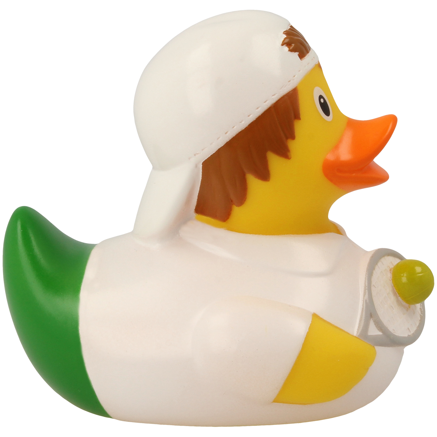 Lilalu Bath Toy Tennis Player Duck - White