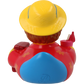 Lilalu Bath Toy Holiday Male Duck - Red