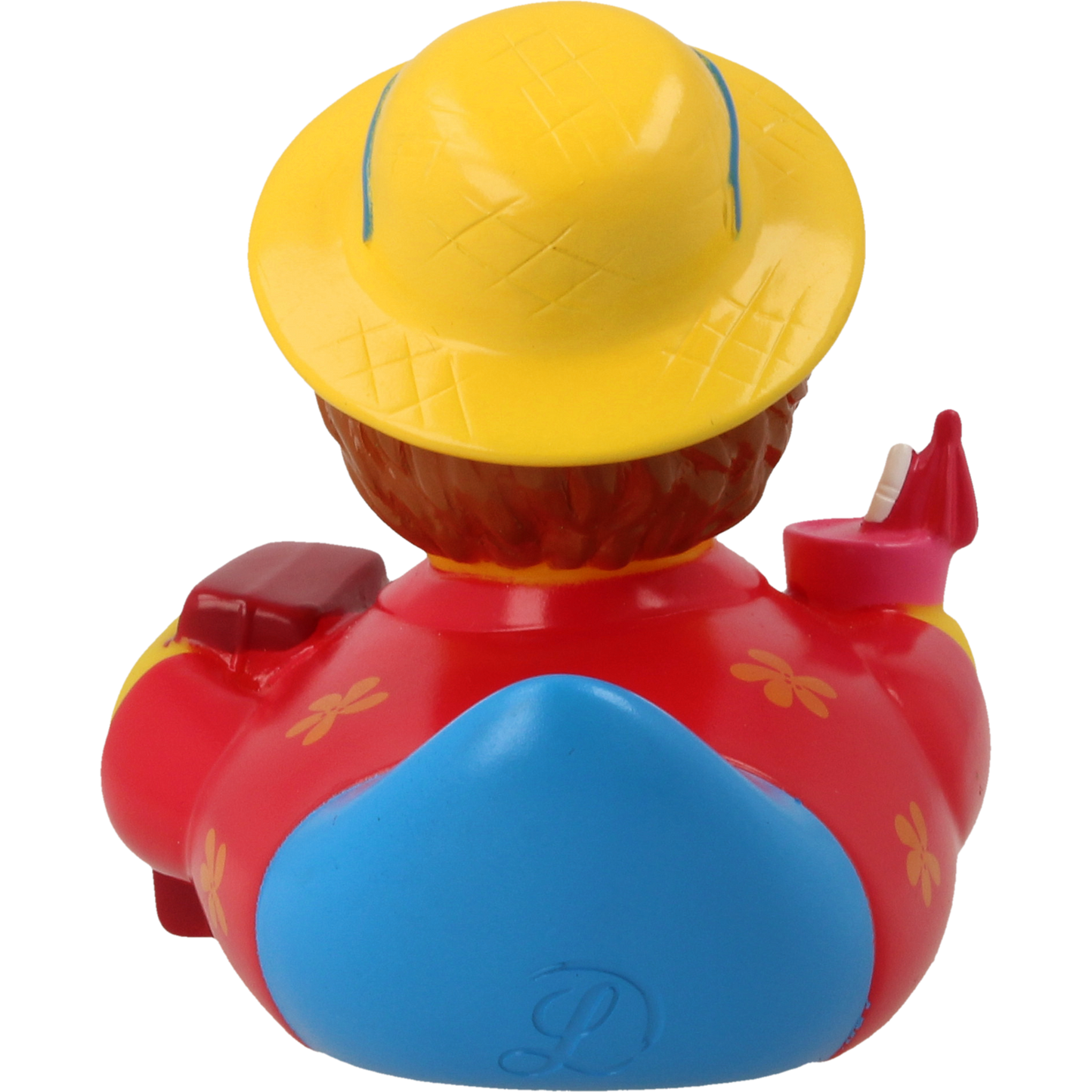 Lilalu Bath Toy Holiday Male Duck - Red