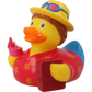 Lilalu Bath Toy Holiday Male Duck - Red