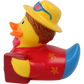 Lilalu Bath Toy Holiday Male Duck - Red