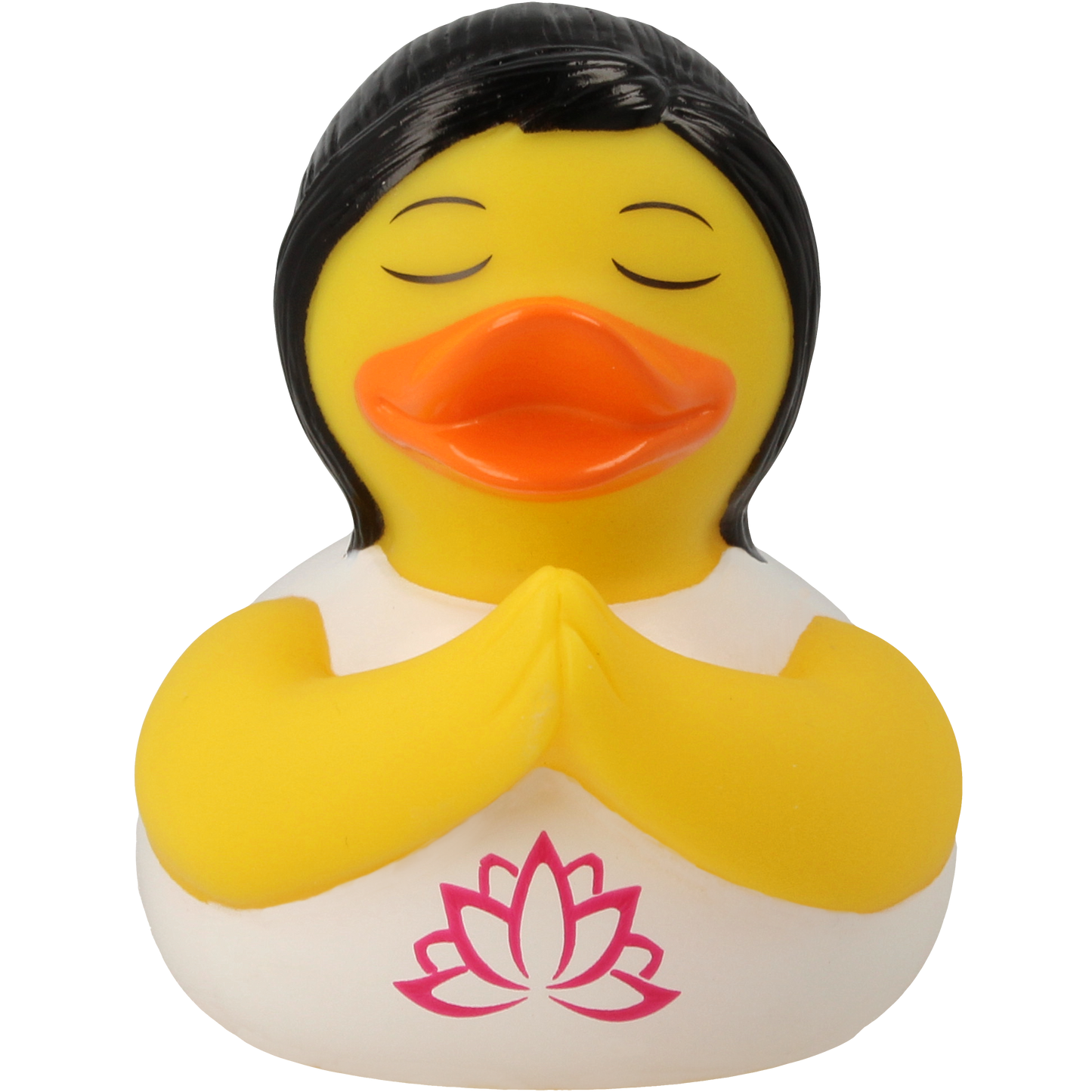 Lilalu Bath Toy Yoga Duck- White & Yellow