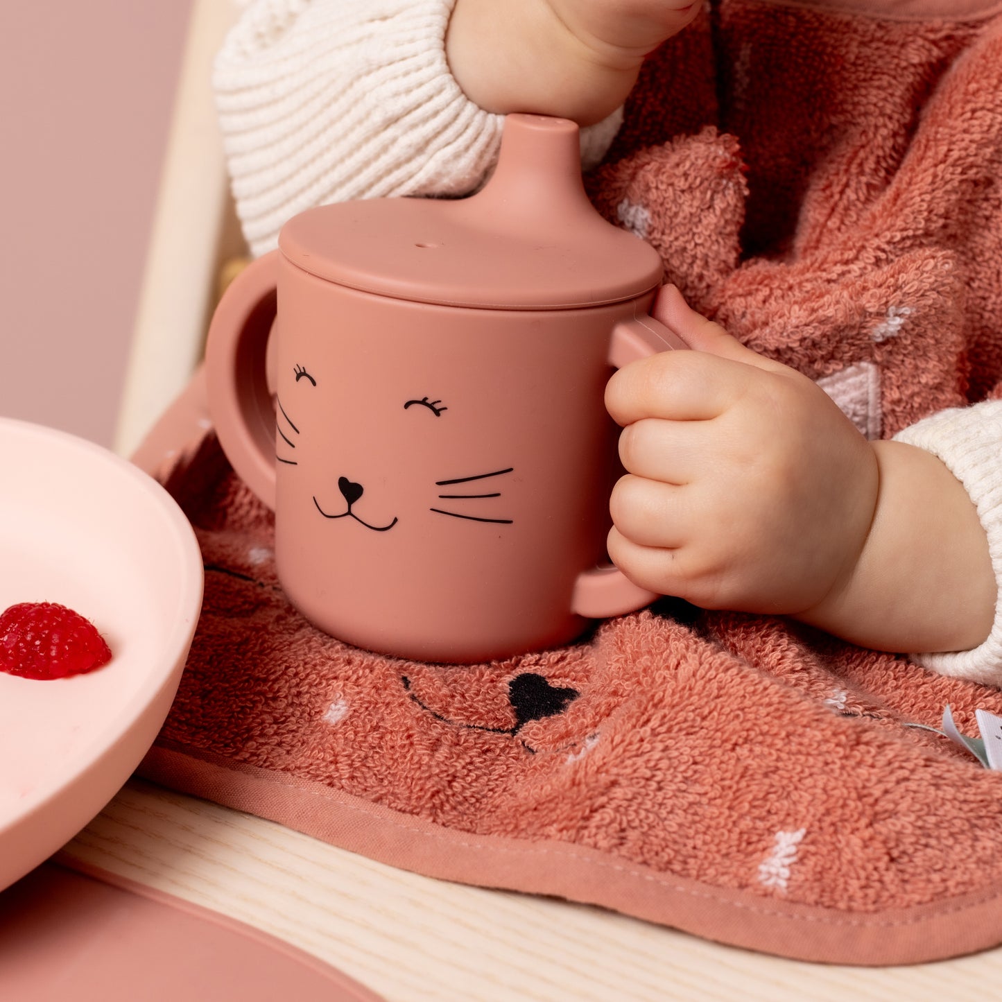 Trixie Silicone Sippy Cup - Mrs. Cat