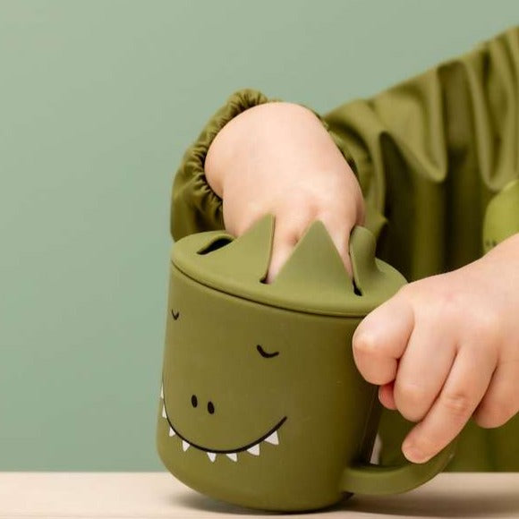 Trixie Silicone Snack Cup - Mr. Dino