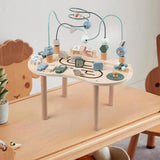 Little Story Wooden Activity Table Montessori Play - Multicolor