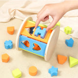 Little Story Wooden Activity Box Early Education Montessori - 12pcs