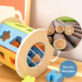 Little Story Wooden Activity Box Early Education Montessori - 12pcs