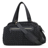 Little Story Elva Diaper Bag with Stroller Straps - Black