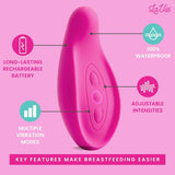 LaVie Lactation Massager - Rose