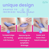LaVie Lactation Massager With Heat - Periwinkle
