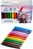 Disney Frozen Plastic Crayons Triangular 12Pcs