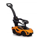 Lamborghini 3-In-1 Ride On Push Car - Orange