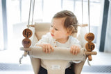 Larisa & Pumpkin Baby Swing - Ivory