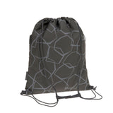Lassig School String Bag - Bold Edges Grey
