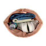 Lassig School String Bag - Bold Leaves Caramel