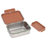 Lassig Stainless Steel Lunchbox - Happy Prints Caramel