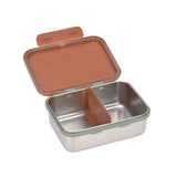Lassig Stainless Steel Lunchbox - Happy Prints Caramel