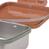 Lassig Stainless Steel Lunchbox - Happy Prints Caramel