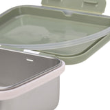 Lassig Stainless Steel Lunchbox - Happy Prints Light Olive
