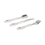 Lassig Cutlery with Porcelain Handle 3pcs - Little Mateys Royal Blue