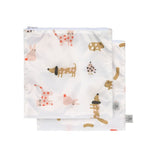 Lassig Snack Bag 2pcs - Little Mateys Spicy Orange