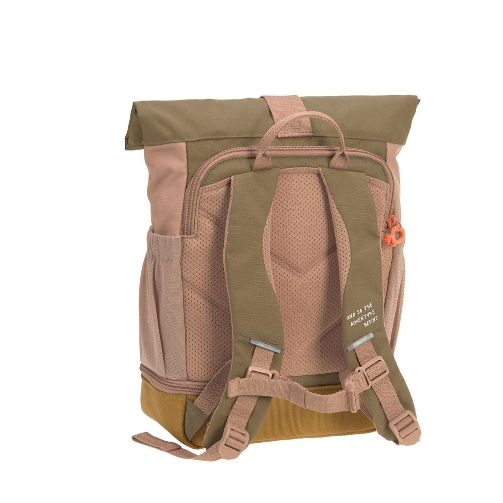 Lassig Backpack Lassig Mini Rolltop Backpack - Nature Hazelnut – Laadlee
