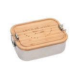 Lassig Stainless Steel Lunchbox - Bamboo Adventure