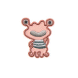 Lassig Textile Woven Sticker Stick on Monster