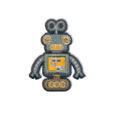 Lassig Textile Woven Sticker Stick-on - Robots