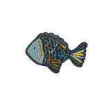 Lassig Textile Woven Sticker Stick-on - Sea