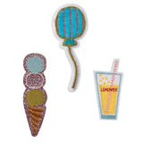 Lassig Textile Woven Sticker Stick-on - Sunny