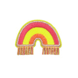 Lassig Textile Woven Sticker Stick-on - Whale Pink