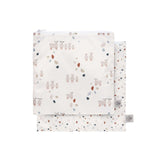 Lassig Snack Bag 2pcs - Tiny Farmer Dots Sheep