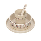 Lassig Dish Set PP / Cellulose - Tiny Farmer Sheep / Goose Nature