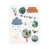 Lassig Sticker Rub-on - Planet