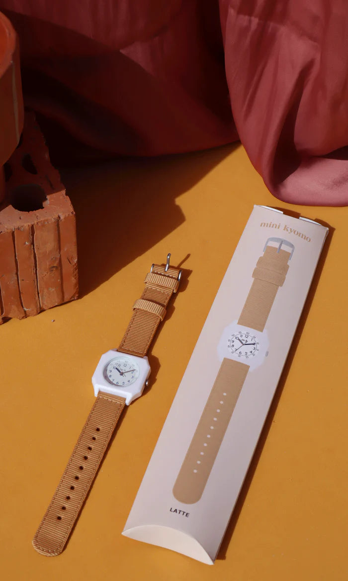 Mini Kyomo Kids Watch - Latte