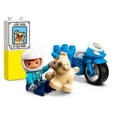 Lego Duplo Town Rescue Police Motorcycle 10967 - 5pcs