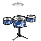 Little Story Kids Drum Set Musical Instrument - Blue