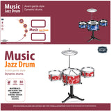 Little Story Kids Drum Set Musical Instrument - Blue