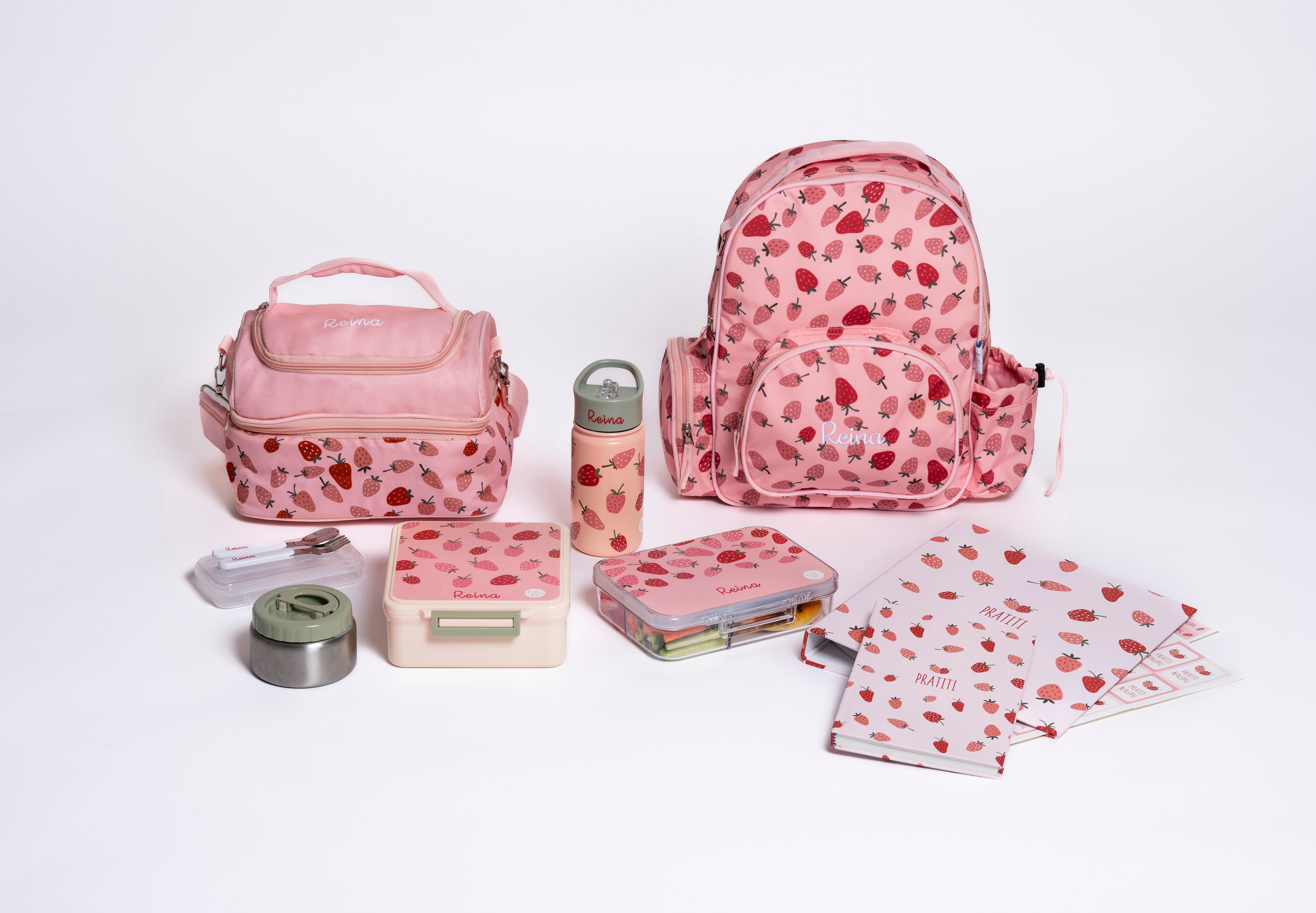 Little IA Strawberry Backpack - Laadlee