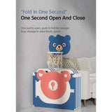Little Angel Baby Playpen Toddler Play Yard With Hoop 14Pcs - Blue