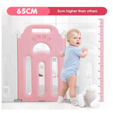 Little Angel Baby Playpen Toddler Play Yard With Hoop - Pink